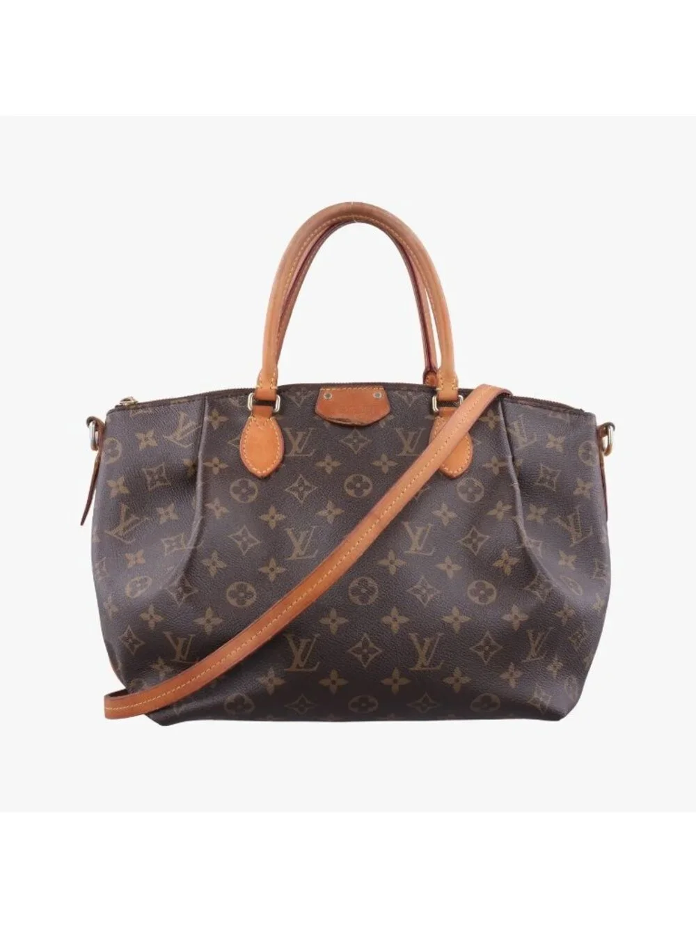 Louis Vuitton Turenne MM Monogram Brown Canvas Shoulder
